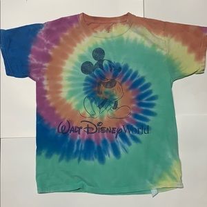 Walt Disney World Youth Tie Dye Shirt